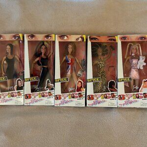 SPICE GIRLS GIRL POWER DOLLS Set of 5 Dolls for Age 3+ Years